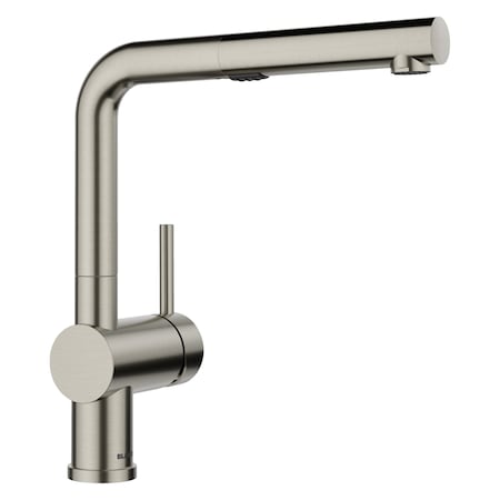 Blanco Linus Pull-Out 1.5 GPM, Satin Platinum 443251