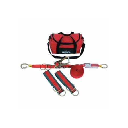 Dbi-Sala LIFELINE SYSTEM WITH ANCHORS 1200101 WEB 60 FT 098-1200101