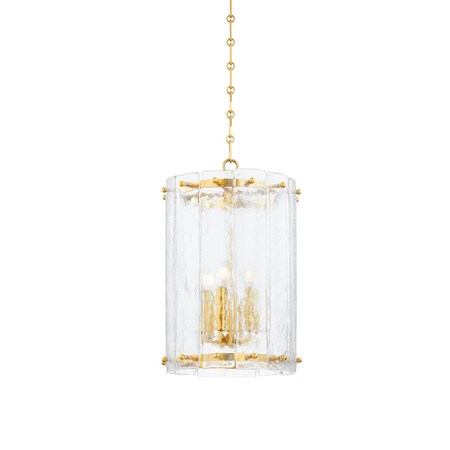 Corbett Lighting Rio 6 Light Lantern 14.75 In. Vintage Polished Brass 375-15-VPB