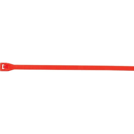 Allstar Performance 7.25 in. Wire Ties Wraps, Red, 100PK ALL14126