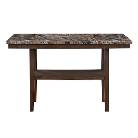 Global Furniture Usa Contemporary D4355 Brown Bar Table With 4 Bar Stools D4355BT-BRWN+BS-BRWN