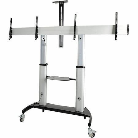 Startech.Com Dual TV Cart / Mount, Rolling TV Cart STNDMTVDUO