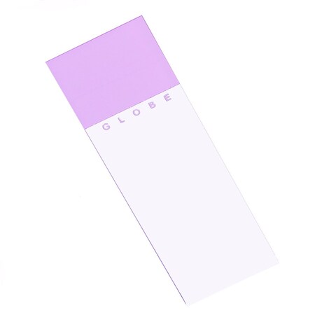 Rpi Microscope Slides, Ground Edges and Safety Corners, 25x 75mm, Lilac Frosted, 144PK 195610-144L