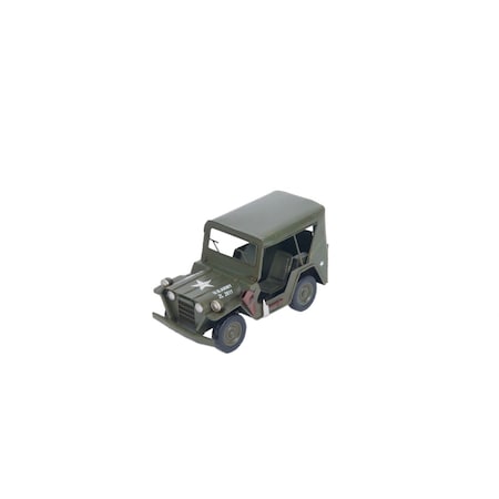 Homeroots c1940 Willys Quad Overland Jeep Sculpture 401159