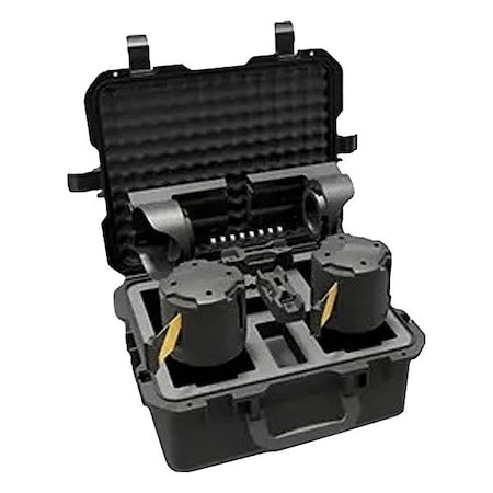 A-Safe Retractable Barrier Carry Case Kit, 5" H S-01-02-0066