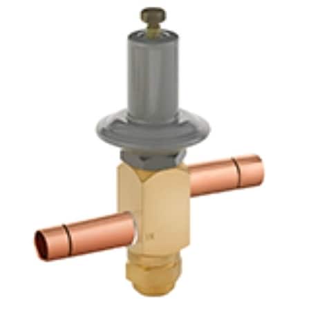 Parker Pressure Regulating Valve, Brass CRO-4-0/20-BLACK-4X4 ODF WS