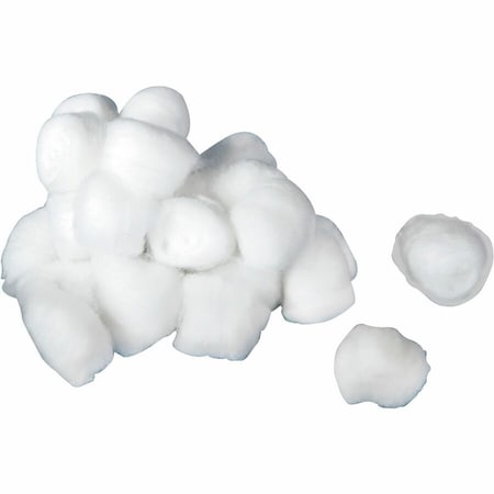 Medline MDS21460 Non-Sterile Cotton Balls, Medium, White, 2000/Pack MDS21460