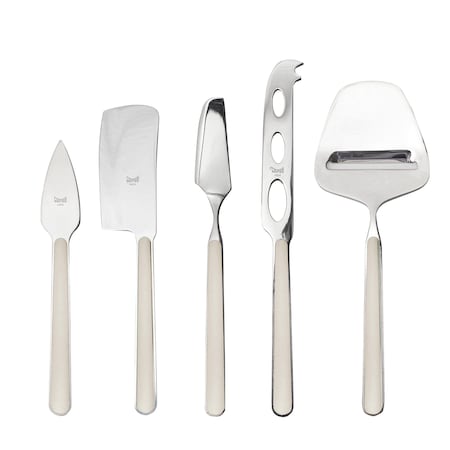 Mepra Fantasia Cheese Knives - 3 Pieces - Turtle Dove 10T64403