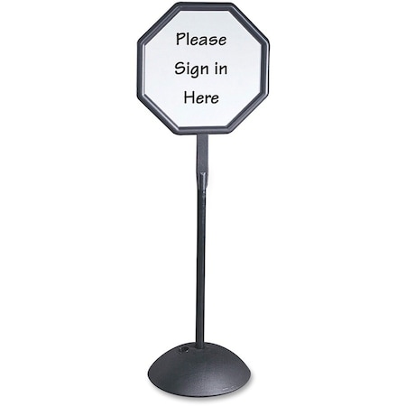 Safco Pedestal Display Board 4118BL