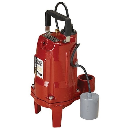 Liberty Pumps ProVoreGrinderPump, 50ft, Single, 230VAC PRG102A-5-Y-BL