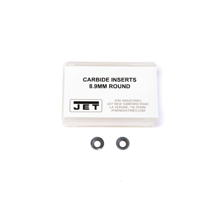 Jet 8.9Mm Round Carbideinsert 2Pc 719955