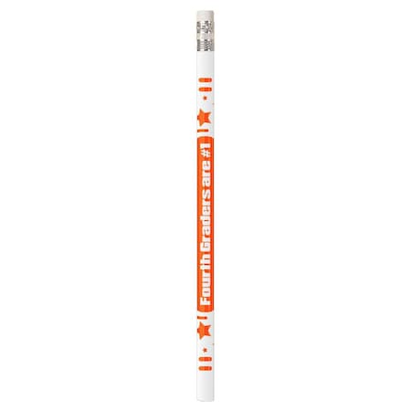 Musgrave Pencil Co 4th Graders Are #1 Motivational Pencils, 144PK MUS2207G