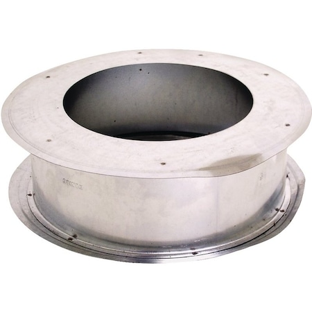 Ameri-Vent Wall Thimble, 0.018 Gauge, Galvanized Steel, For: Type B Gas Vent Pipe 5EWT