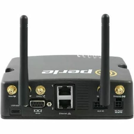 Perle Systems Perle IRG5521+ Wi-Fi 5 IEEE 802.11ac 2 SIM Cellular, Ethernet Wireless Router 08000384