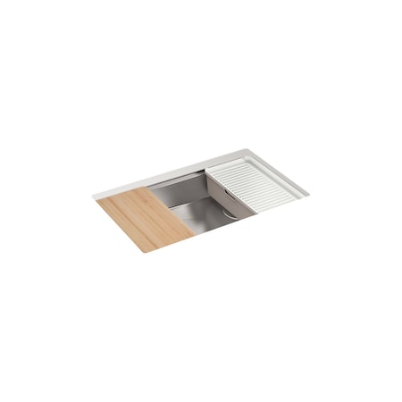 Kohler Strive Single Basin 29 Ws Ada 33661-PC-NA