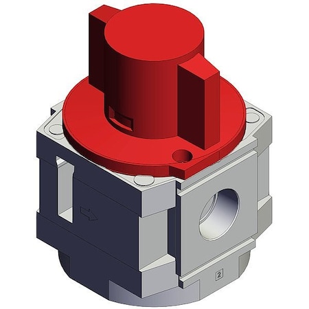 Smc PRESSURE RELIEF 3 PORT VALVE VHS50-N06-MZ-D