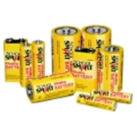 School Smart Alkaline C Battery, 2PK 595615