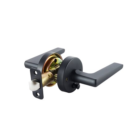 Sapphire Contra Series Light-Duty Residential Tubular Lever, Grade 3 Privacy in Black LS-CON40-BK