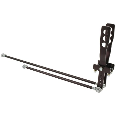 Allstar Performance 24 in. 2 Lever Shifter, Black Anodized ALL54120