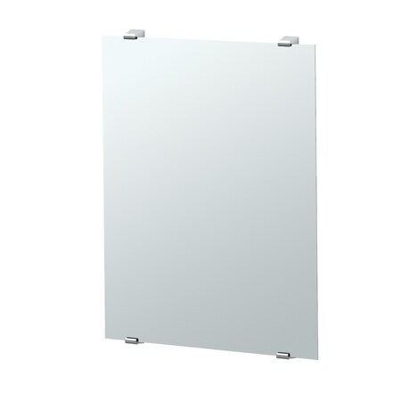 Gatco Bleu 30" Fixed Mount Rectangle Mirror, Chrome 1563