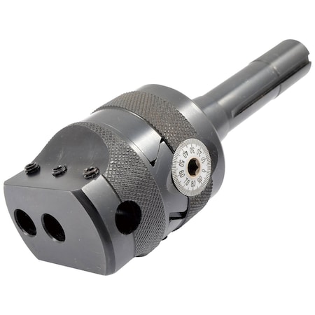 Hhip 2-1/2in Boring Head With Integrated R8 Shank 1006-1201