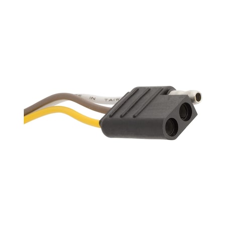 Auveco Pigtail Receptacle 3-Way Harness Connector Female, 5PK 8768