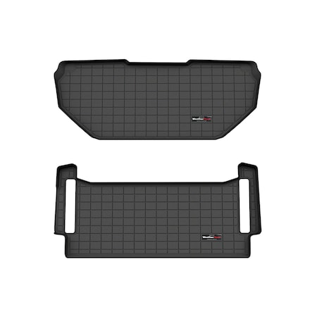 Weathertech Black, Front Cargo Liner and Behind 3rd Row 401539-1566