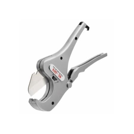 Ridgid Ratcheting Pipe and Tubing Cutter, 1/2 in to 2-3/8 in Pipe Cap, For Plastic Pipe/Tubing 632-30088