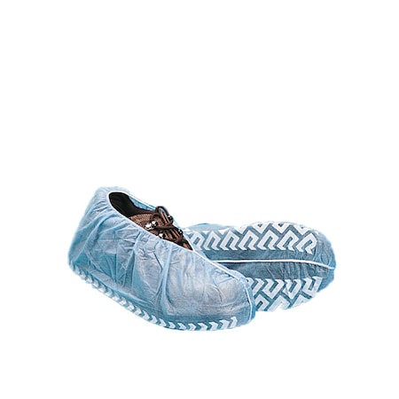 Keystone Safety Disposable Shoe Covers, Polypropylene, Blue, Slip Resistant Sole: Yes SC-NWI-NS