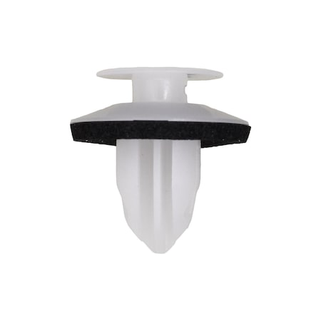 Auveco Toyota Retainer with Sealer, White Nylon, 25PK 22056