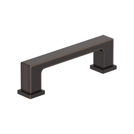 Amerock Bridgeport 3 inch (76mm) Center-to-Center Oil-Rubbed Bronze Cabinet Pull, 25PK 25VMP37030ORB