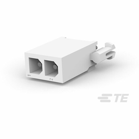 Te Connectivity Power Connector, 2 Contact(S), Male, Solder Terminal, Receptacle 1-770166-0