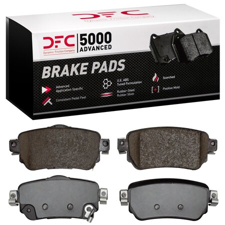 Dfc 5000 Advanced Disc Brake Pad Set,  1551-1965-00