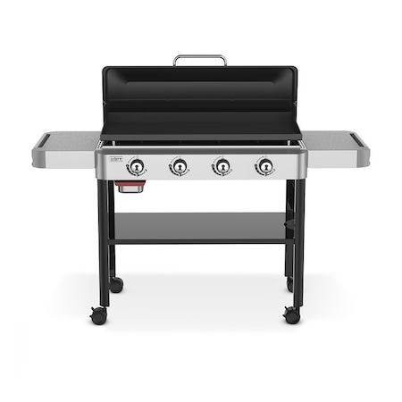 Weber Griddle Flat Top Gas Grill, 60,000Btu , Liquid Propane, 4-Burner, 756 sq-in Primary Cooking Surface 1501006