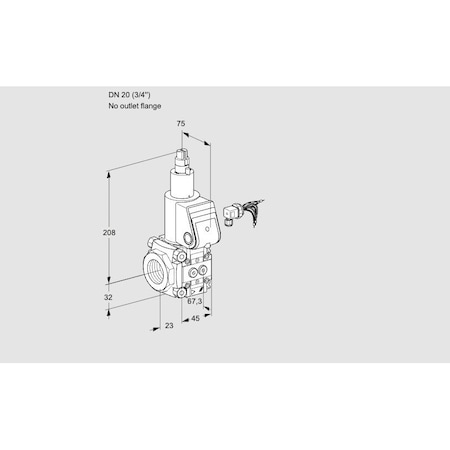 Honeywell Kromschroder VAS120/-R/LW KS88011190