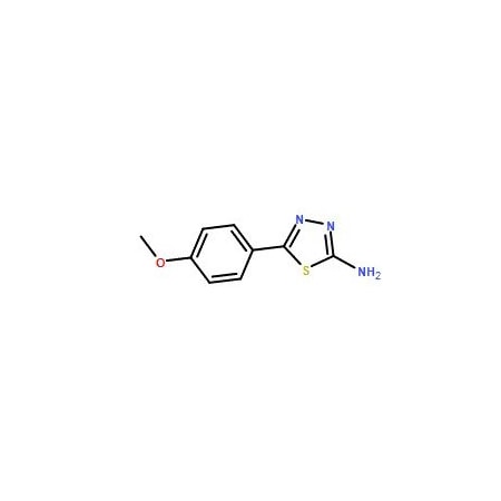 Ak Scientific 2-Amino-5-(4-methoxyphenyl)-1, 3, 4-thiadiazole (10g), CAS 1014-25-1 Z6355-10g