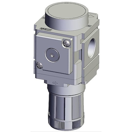 Smc Regulator, Air Line, Knob AR20K-N02-Z-D