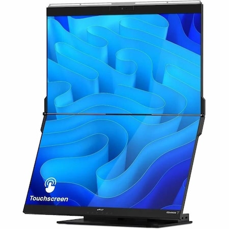 Mobile Pixels Geminos T 24" Dual-Stacked 1080p Monitors with Multi-Touch and Webcam 1161001P03