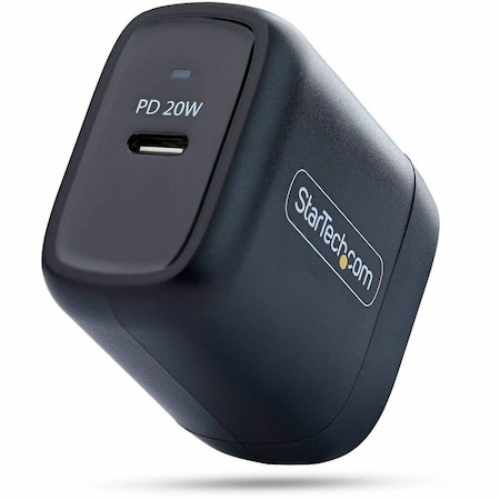 Startech.Com DELIVER UP TO 20W OF USB-C POWER DELIVERY AT 5V AND 9V TO FAST-CHARGE COMPATIBLE 102NB-WALL-CHARGER