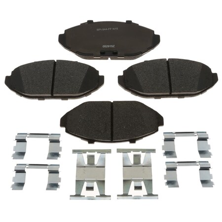 Rm Brakes 1998-2002 Ford Crown Victoria Brake Pad Set R53-MGD748MH