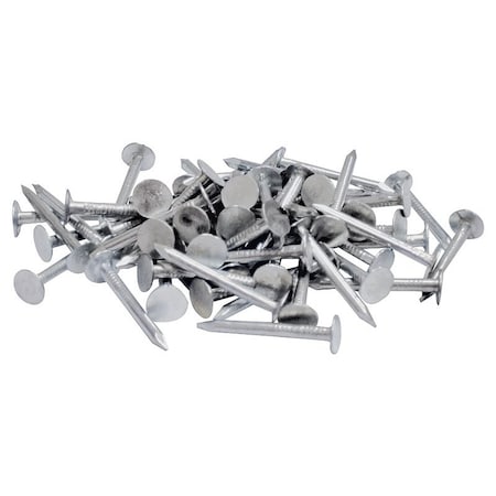 Prosource Roofing Nail, 1-3/4 in L, 5D, Hot Dipped Galvanized Finish 00069112