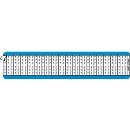 Panduit Wire Marker Card, .36"x1.5", 125-149, PK25 PCM-125-149