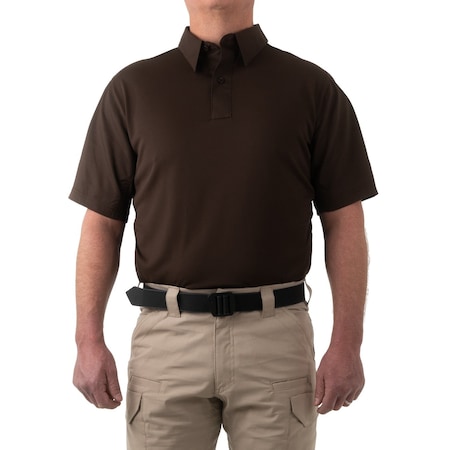 First Tactical Short Sleeve Shirt, 35% Cotton, 65% Polyester, Button, 0 Pocket(s), Kodiak Brown, 4XL 112012