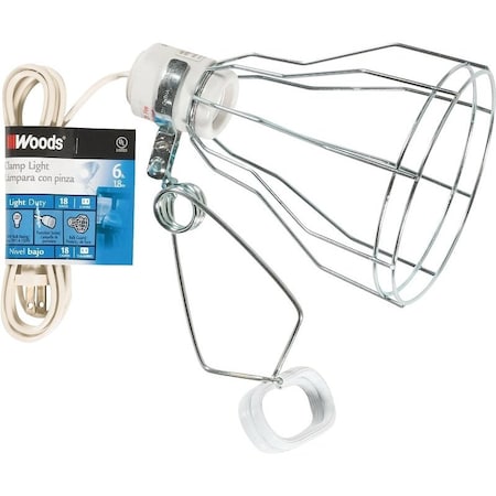 Southwire 0 Clamp Light, Incandescent Lamp 324