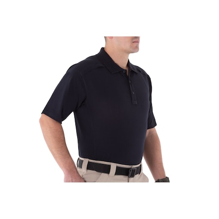 First Tactical COTTON POLO SHORT SLEEVE, 100% Cotton, Button, 0 Pocket(s), Midnight Navy, XXL 112508