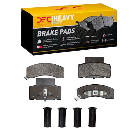 Dfc Heavy Duty Disc Brake Pad Set,  1214-0459-01