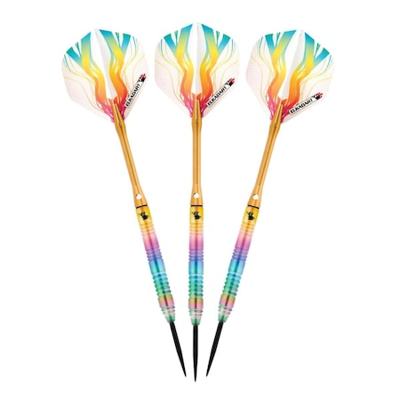Elkadart Rainbow Steel Tip Darts - 25 g 23-3820-25