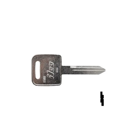 Ilco Unican Freightliner Key Blanks, 10PK 1588