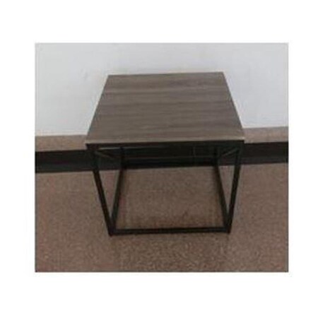 Coaster 23.25 x 23.75 x 23.75 in. Living Room End Table, Sonoma Grey 705617