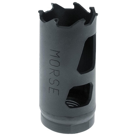 Morse Hole Saw, Diameter:3/4", Carbide Tipped MHSTK12